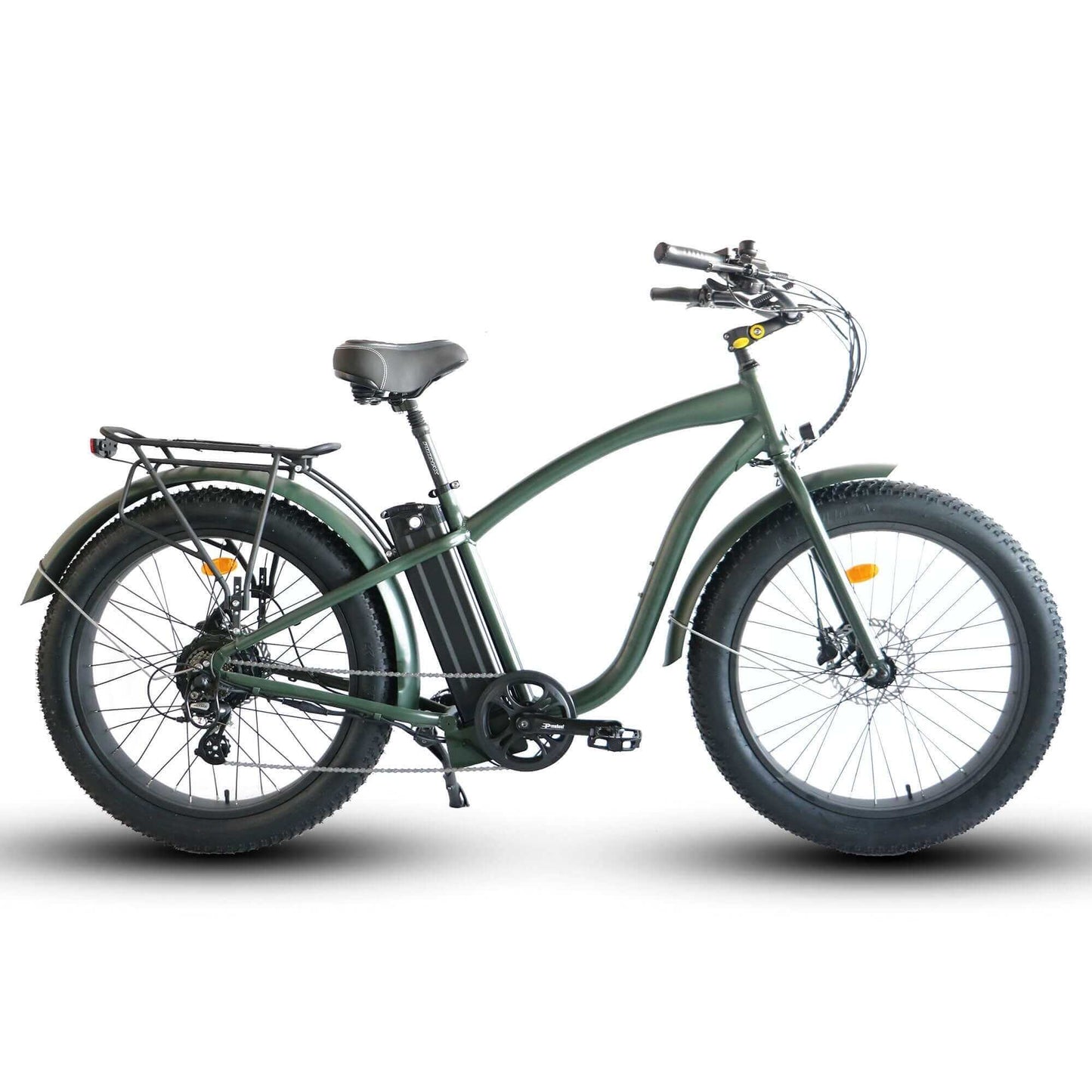 Coastal Cruiser Bikes - Fat Tire Step Over 26x4 - 52v Beach Cruiser Electric Bike