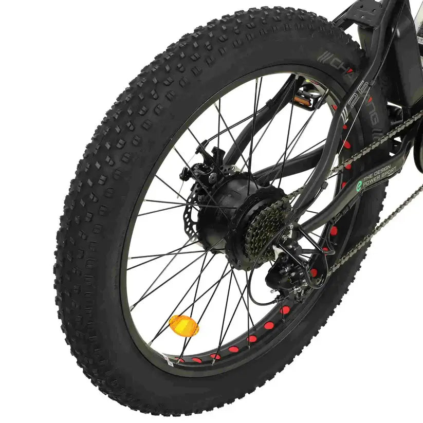 Ecotric Bikes - Ecotric Cheetah Fat Tire Beach Snow Electric Bike