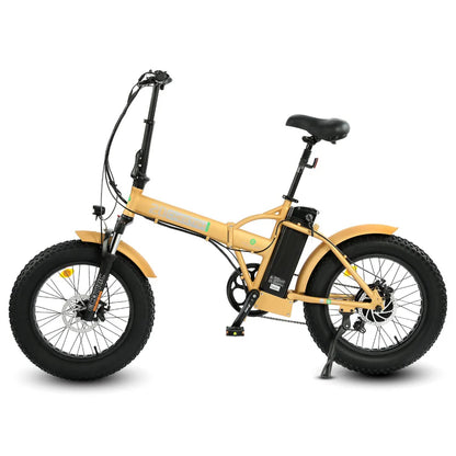 Ecotric Bikes - Ecotric 48V Fat Tire Portable and Folding Electric Bike with LCD display