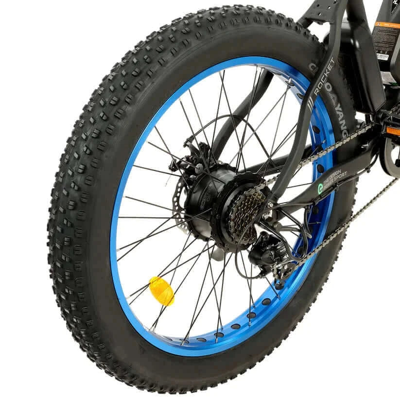 Ecotric Bikes - Ecotric Rocket Fat Tire Beach Snow Electric Bike