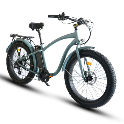 Coastal Cruiser Bikes - Fat Tire Step Over 26x4 - 52v Beach Cruiser Electric Bike