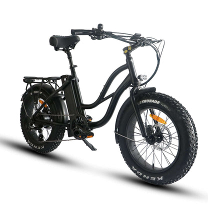 Coastal Cruiser Bikes - Step Thru Mini 20x4 - 52v Beach Cruiser Electric Bike