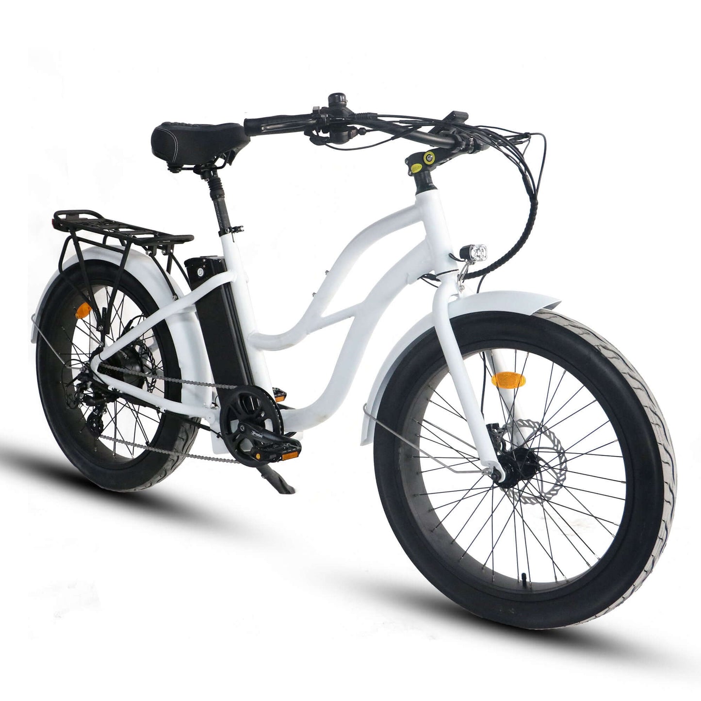 Coastal Cruiser Bikes - Step Thru 24x3 - 52v Beach Cruiser Electric Bike