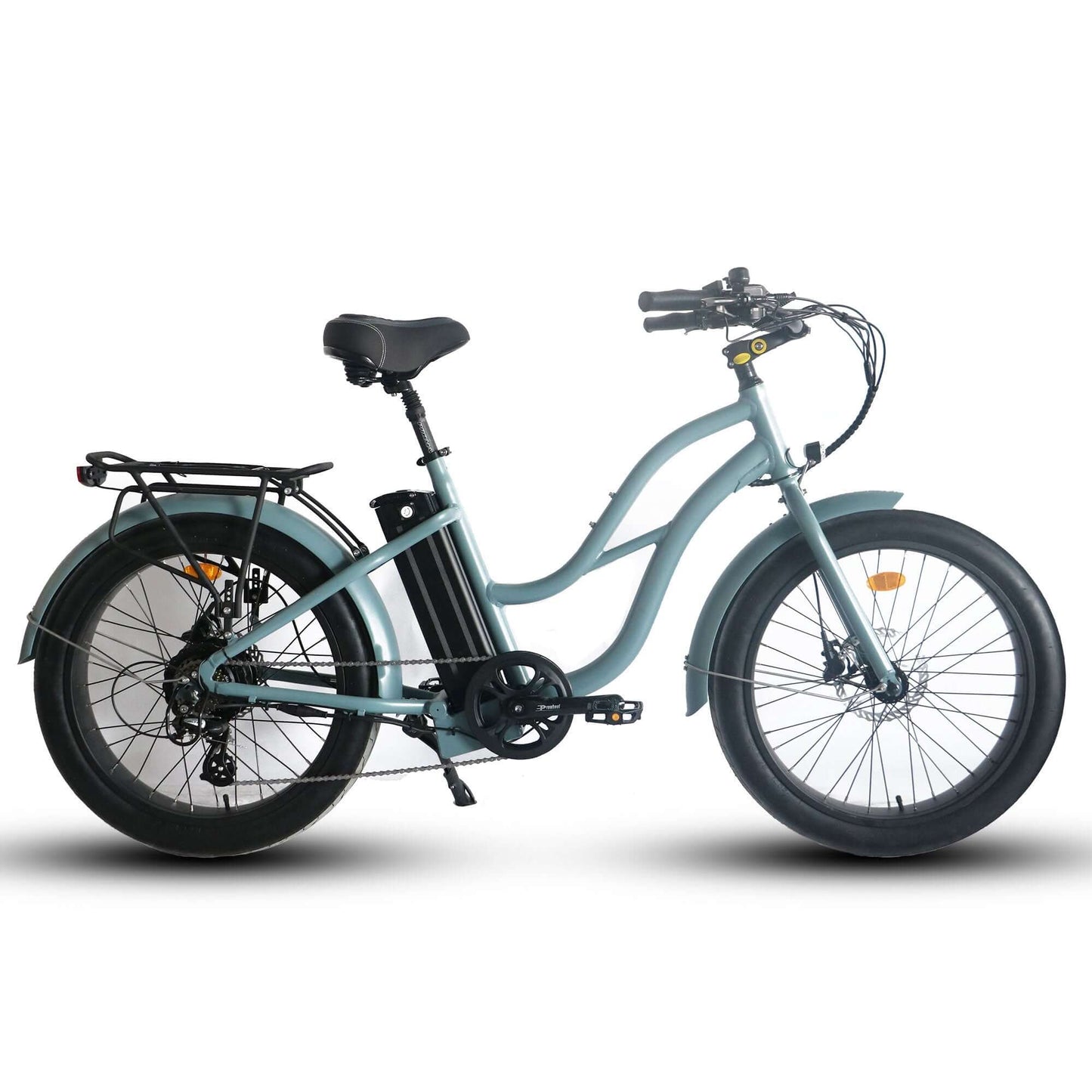 Coastal Cruiser Bikes - Step Thru 24x3 - 52v Beach Cruiser Electric Bike