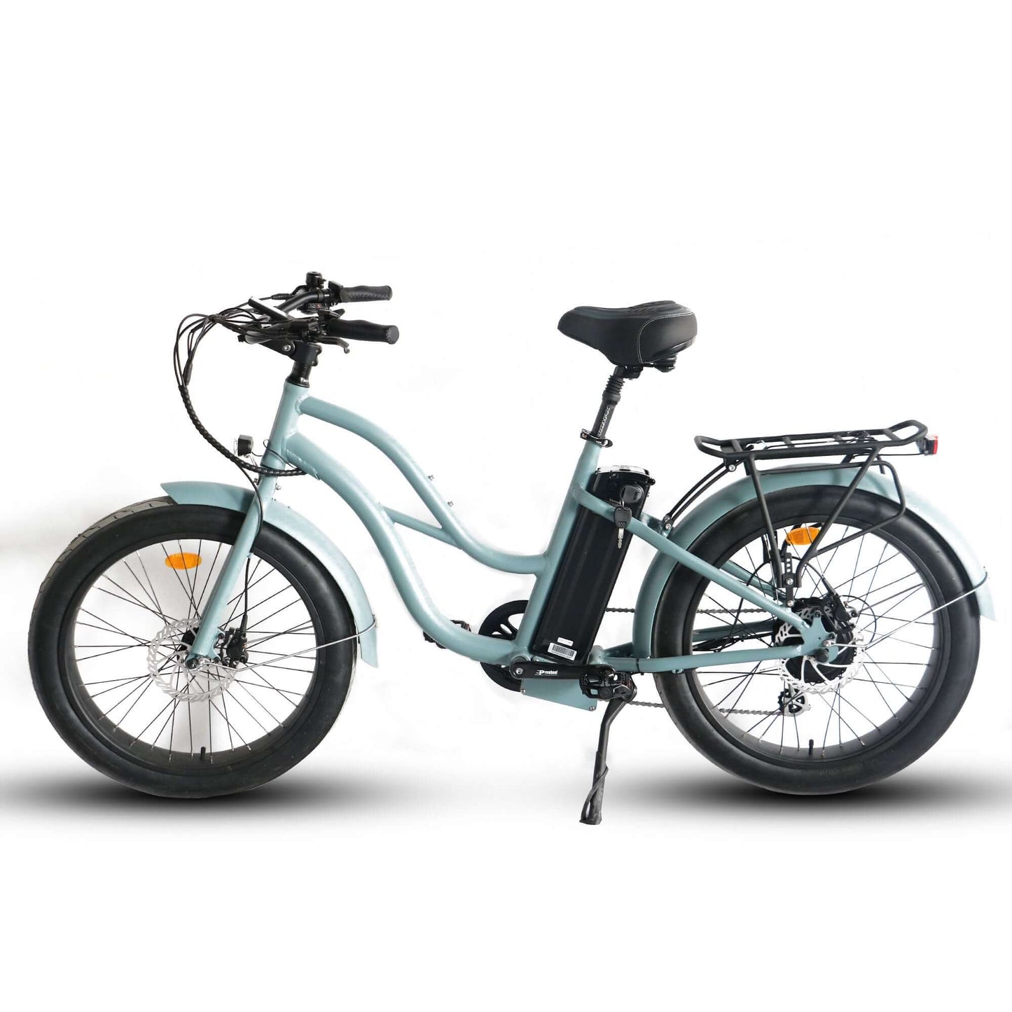 Coastal Cruiser Bikes - Step Thru 24x3 - 52v Beach Cruiser Electric Bike