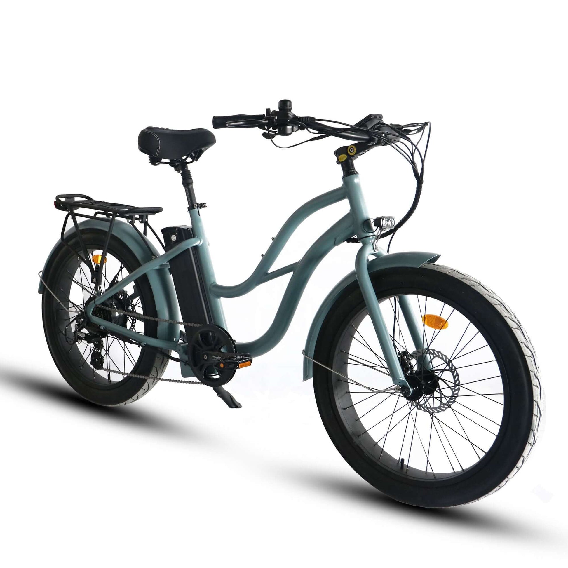 Coastal Cruiser Bikes - Step Thru 24x3 - 52v Beach Cruiser Electric Bike