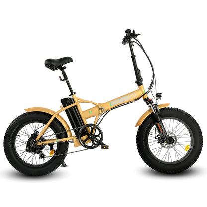 Ecotric Bikes - Ecotric 48V Fat Tire Portable and Folding Electric Bike with LCD display