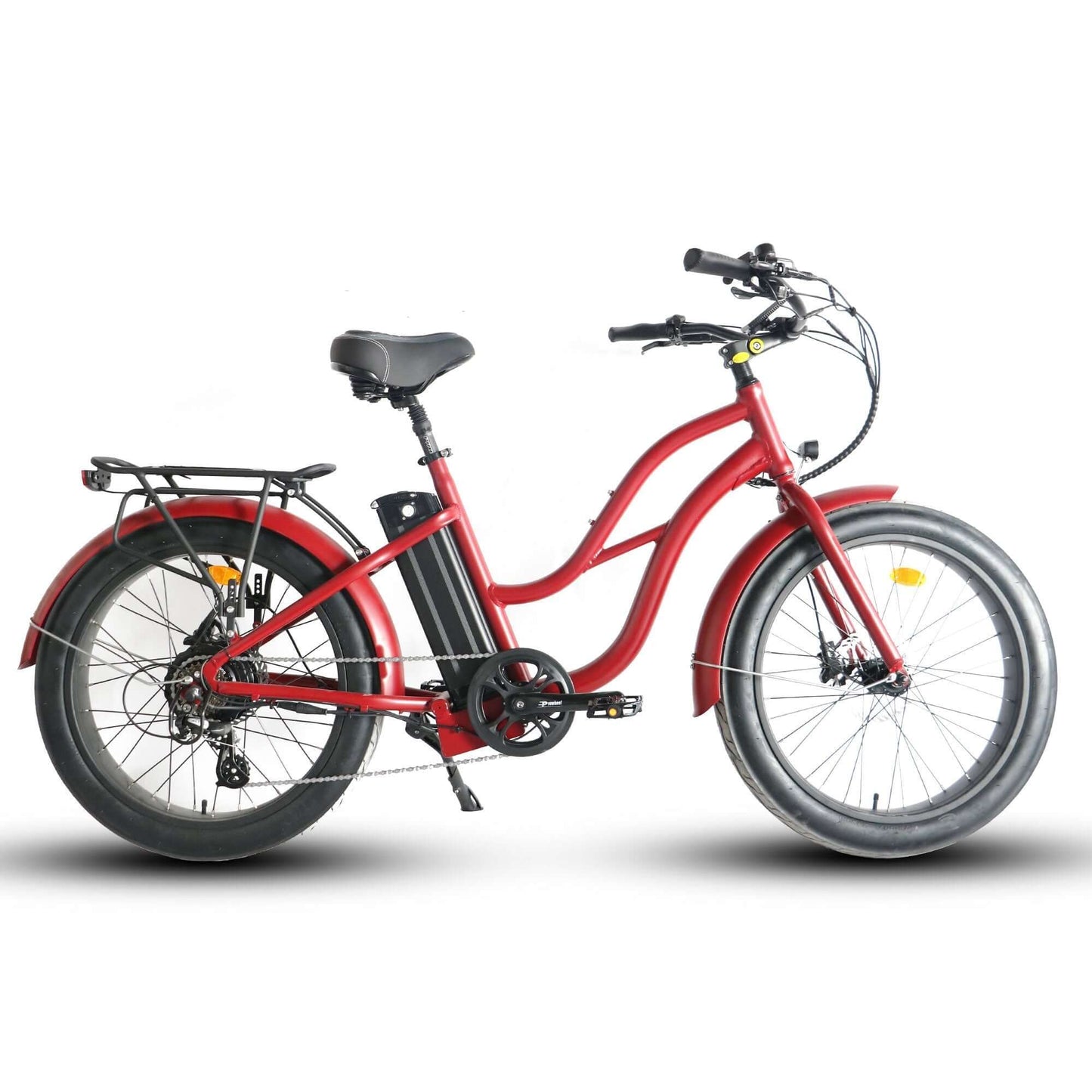 Coastal Cruiser Bikes - Step Thru 24x3 - 52v Beach Cruiser Electric Bike