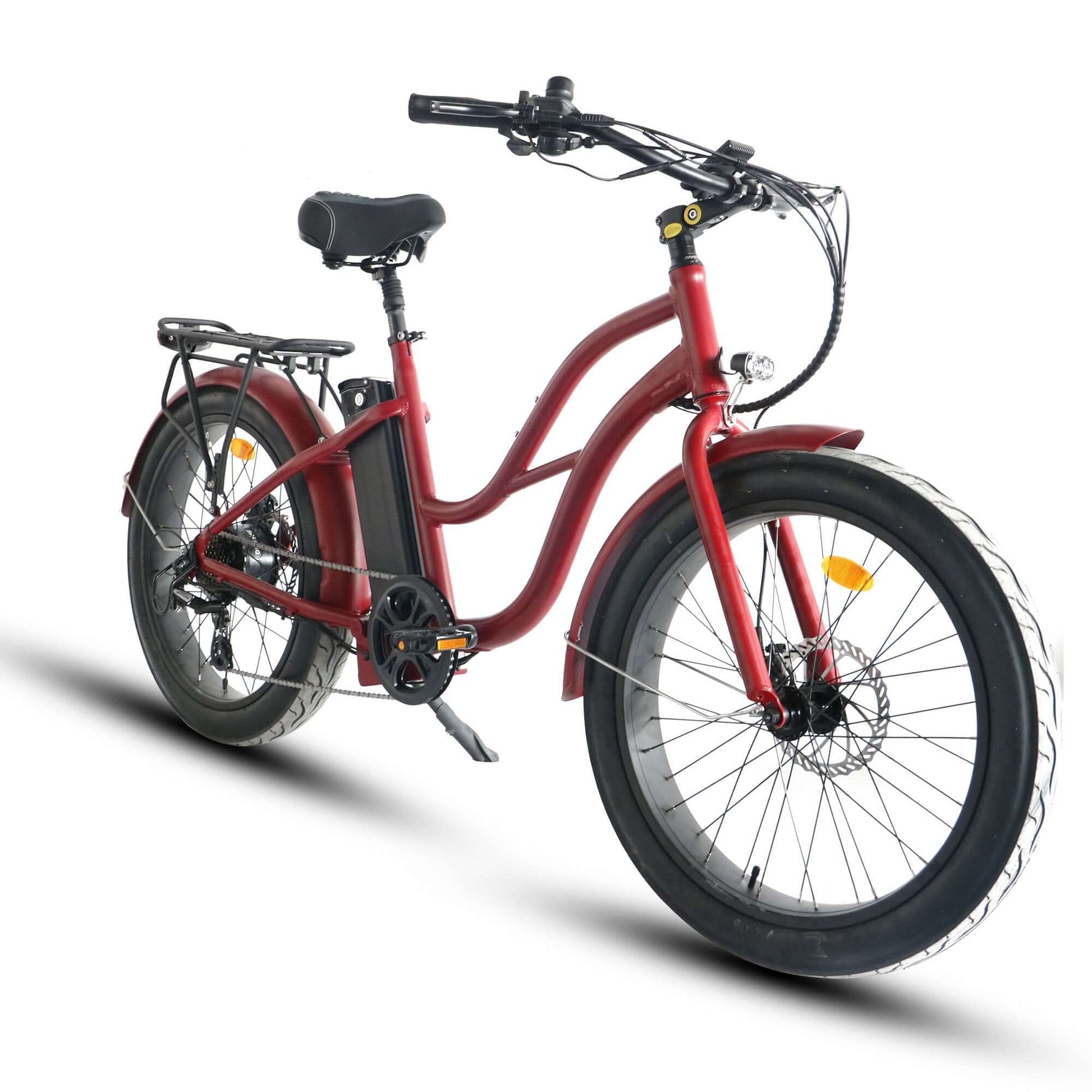 Coastal Cruiser Bikes - Step Thru 24x3 - 52v Beach Cruiser Electric Bike