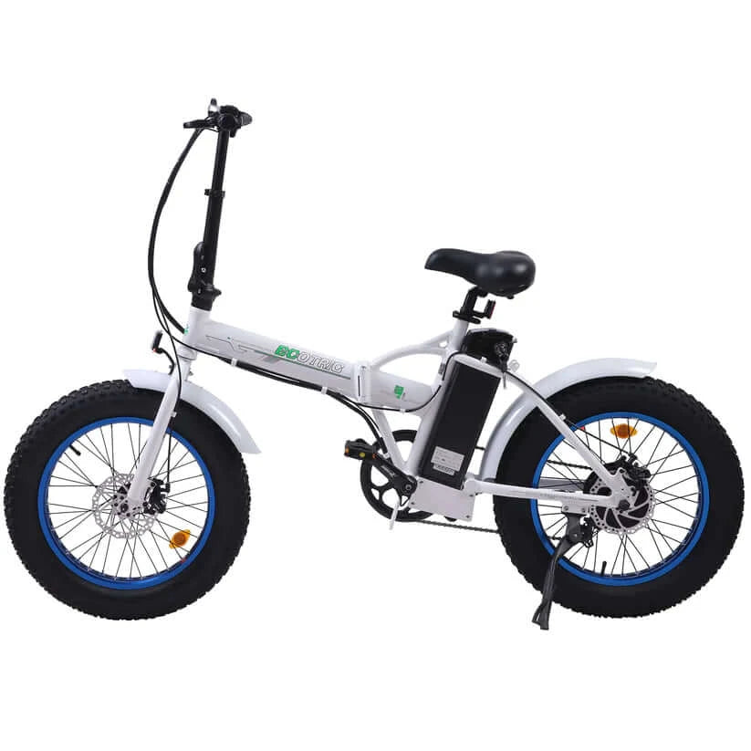 Ecotric Bikes - Ecotric 36V Fat Tire Portable and Folding Electric Bike