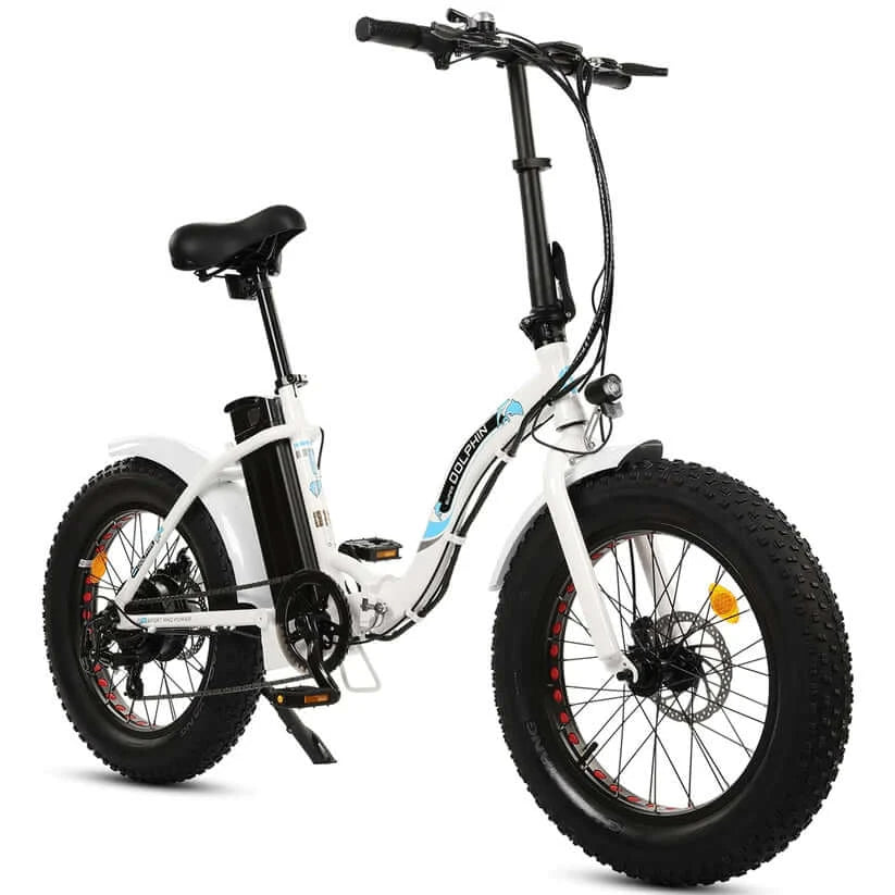 Ecotric Bikes - Ecotric 20inch Portable & Folding Fat Bike Dolphin