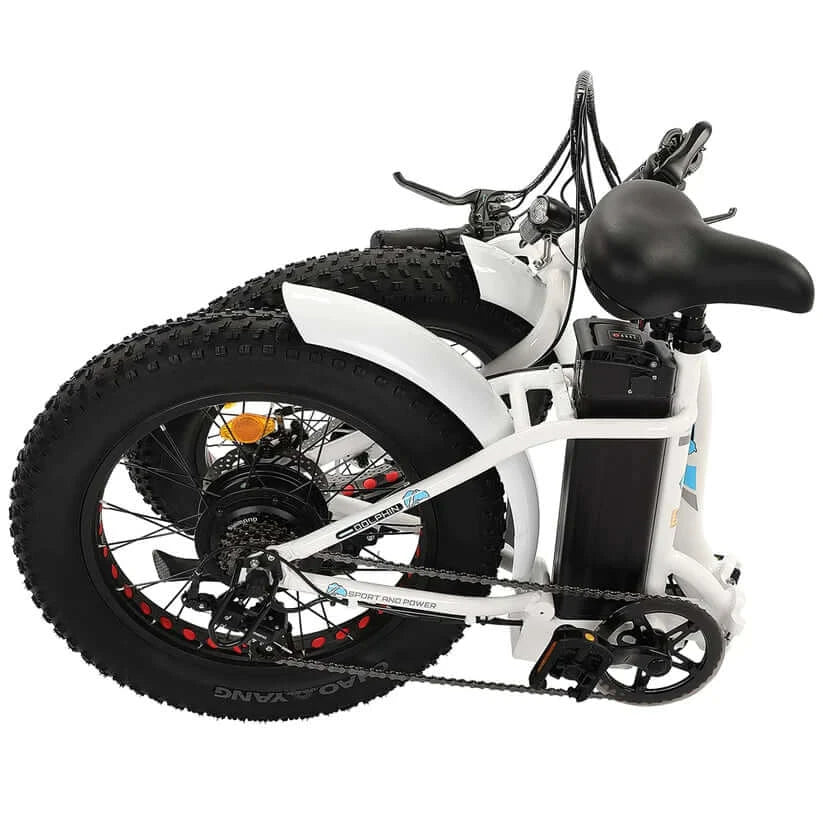 Ecotric Bikes - Ecotric 20inch Portable & Folding Fat Bike Dolphin