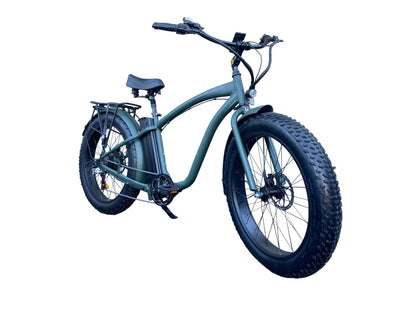 Coastal Cruiser Bikes - 750w Fat Tire Cruiser Step Over 26x4 Electric Bike