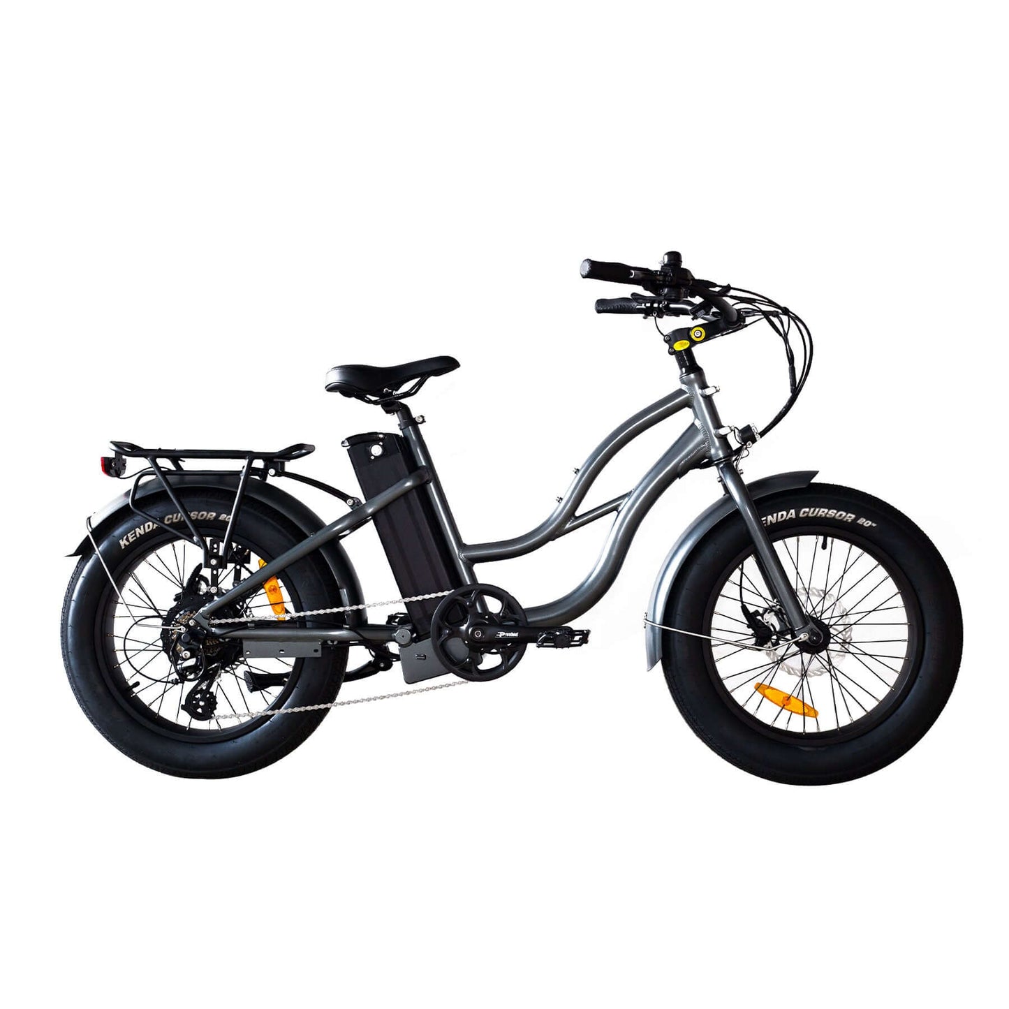 Coastal Cruiser Bikes - Step Thru Mini 20x4 - 52v Beach Cruiser Electric Bike