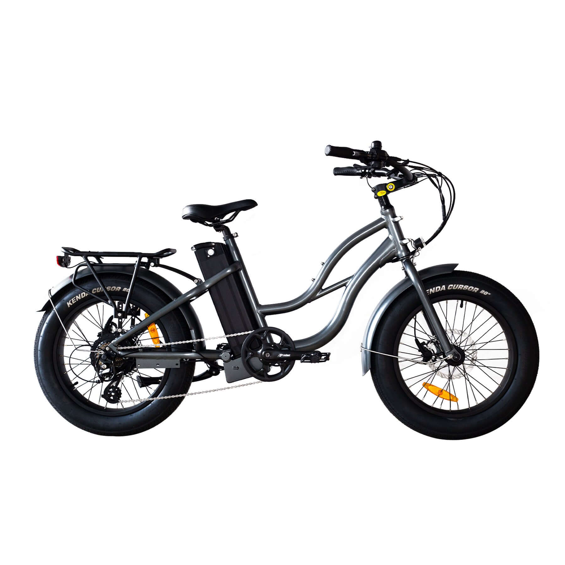 Coastal Cruiser Bikes - Step Thru Mini 20x4 - 52v Beach Cruiser Electric Bike