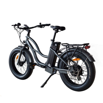 Coastal Cruiser Bikes - Step Thru 24x3 - 52v Beach Cruiser Electric Bike