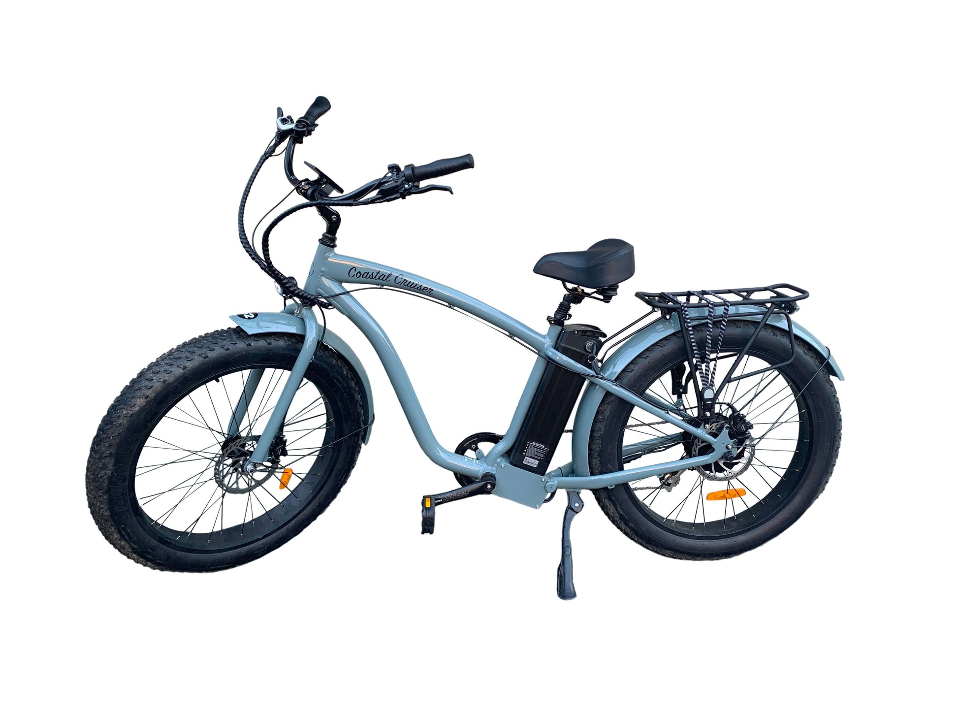 Coastal Cruiser Bikes - 750w Fat Tire Cruiser Step Over 26x4 Electric Bike