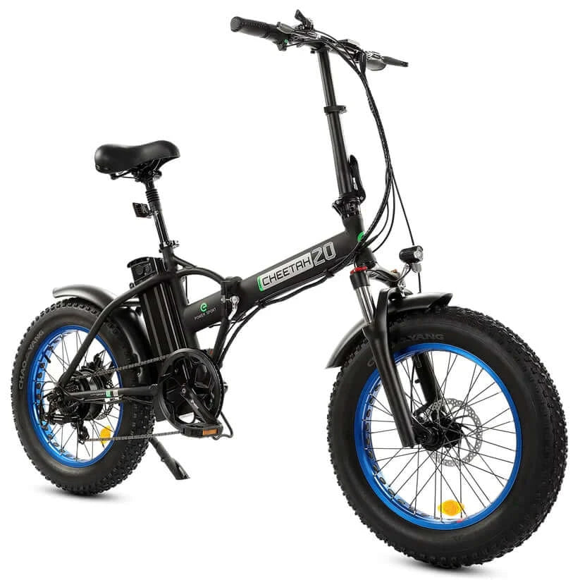 Ecotric Bikes - Ecotric 48V Fat Tire Portable and Folding Electric Bike with LCD display