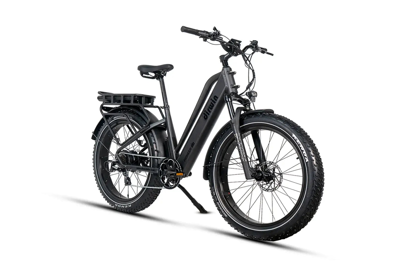 Dirwin Bike B2B - Pioneer Plus Step Thru Fat Tire Electric Bike