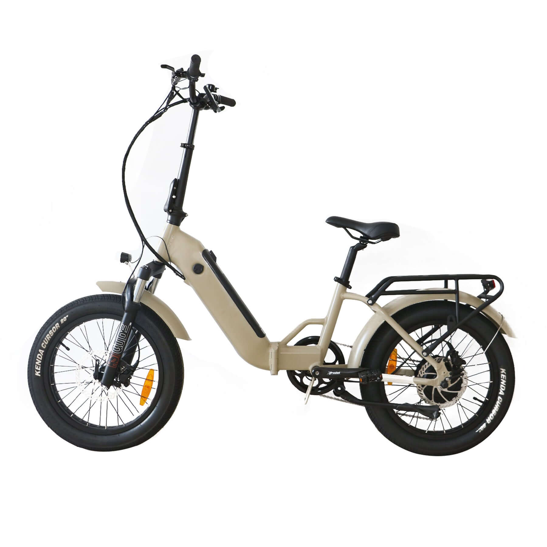 Coastal Cruiser Bikes - 750w Folding Step Thru 20x3 Electric Bike