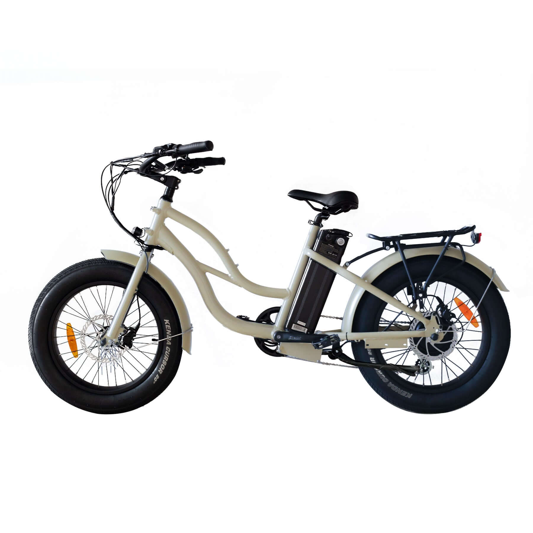 Coastal Cruiser Bikes - Step Thru Mini 20x4 - 52v Beach Cruiser Electric Bike