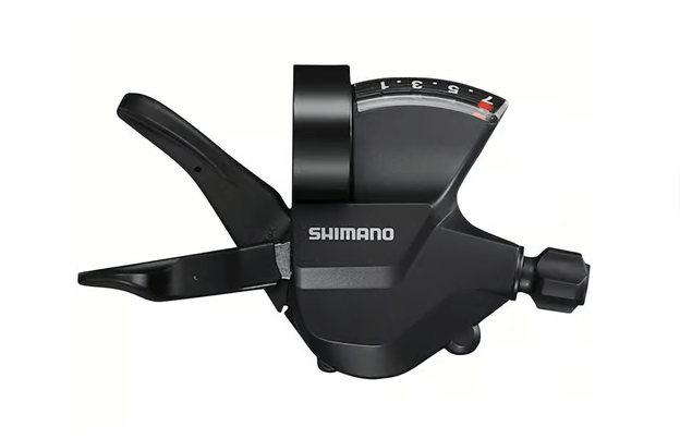 Coastal Cruiser Bikes - Shimano ALTUS SL-M315 Trigger Shifter - Right - 7 Speed Thumb Shifter For Bikes