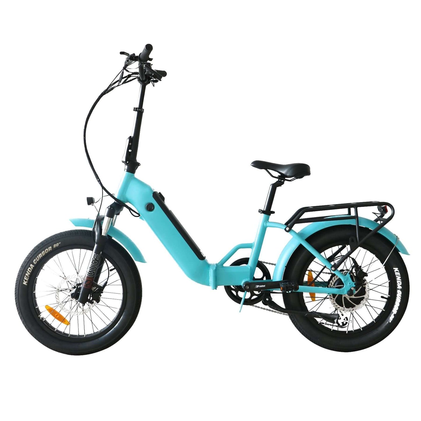 Coastal Cruiser Bikes - 750w Folding Step Thru 20x3 Electric Bike