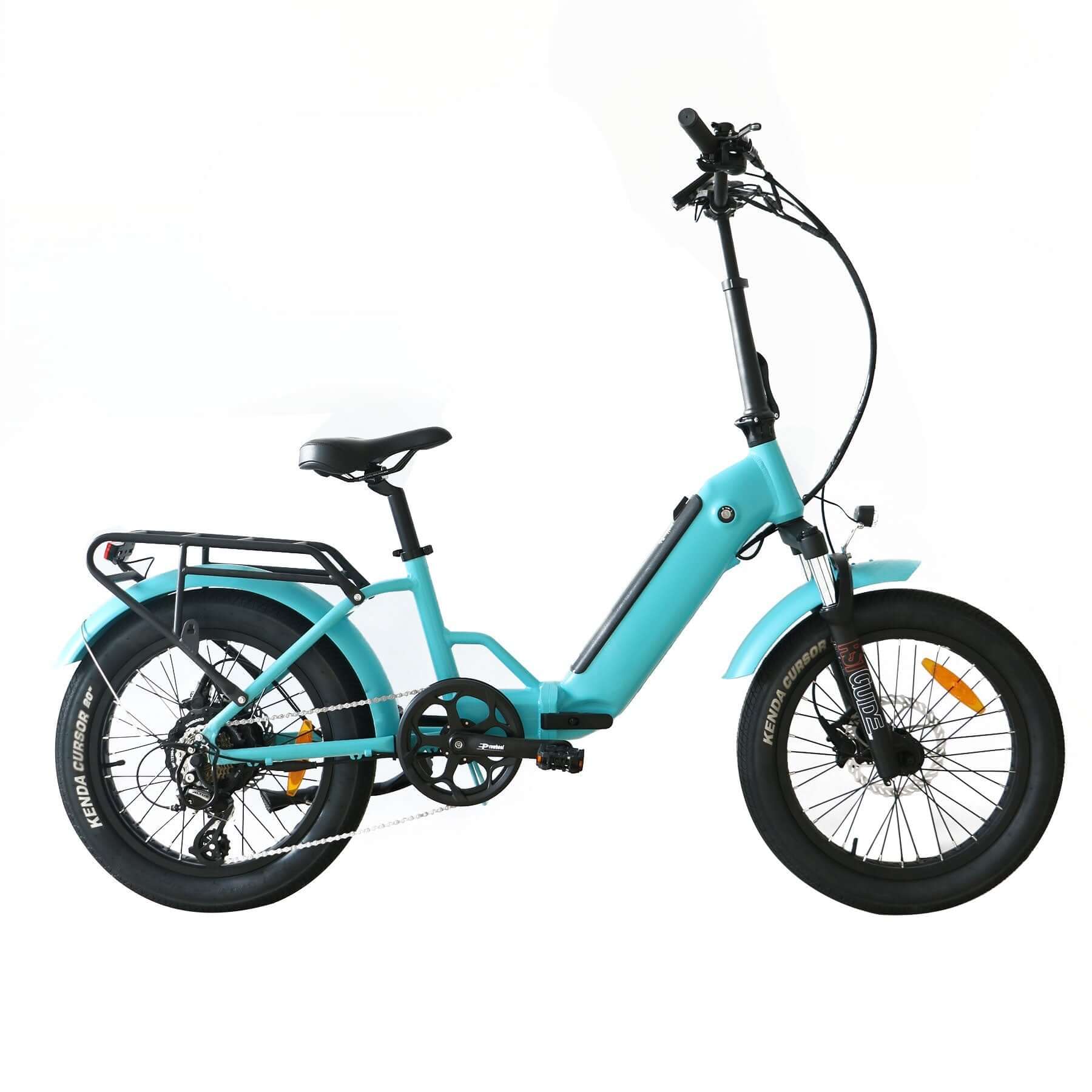 Coastal Cruiser Bikes - 750w Folding Step Thru 20x3 Electric Bike