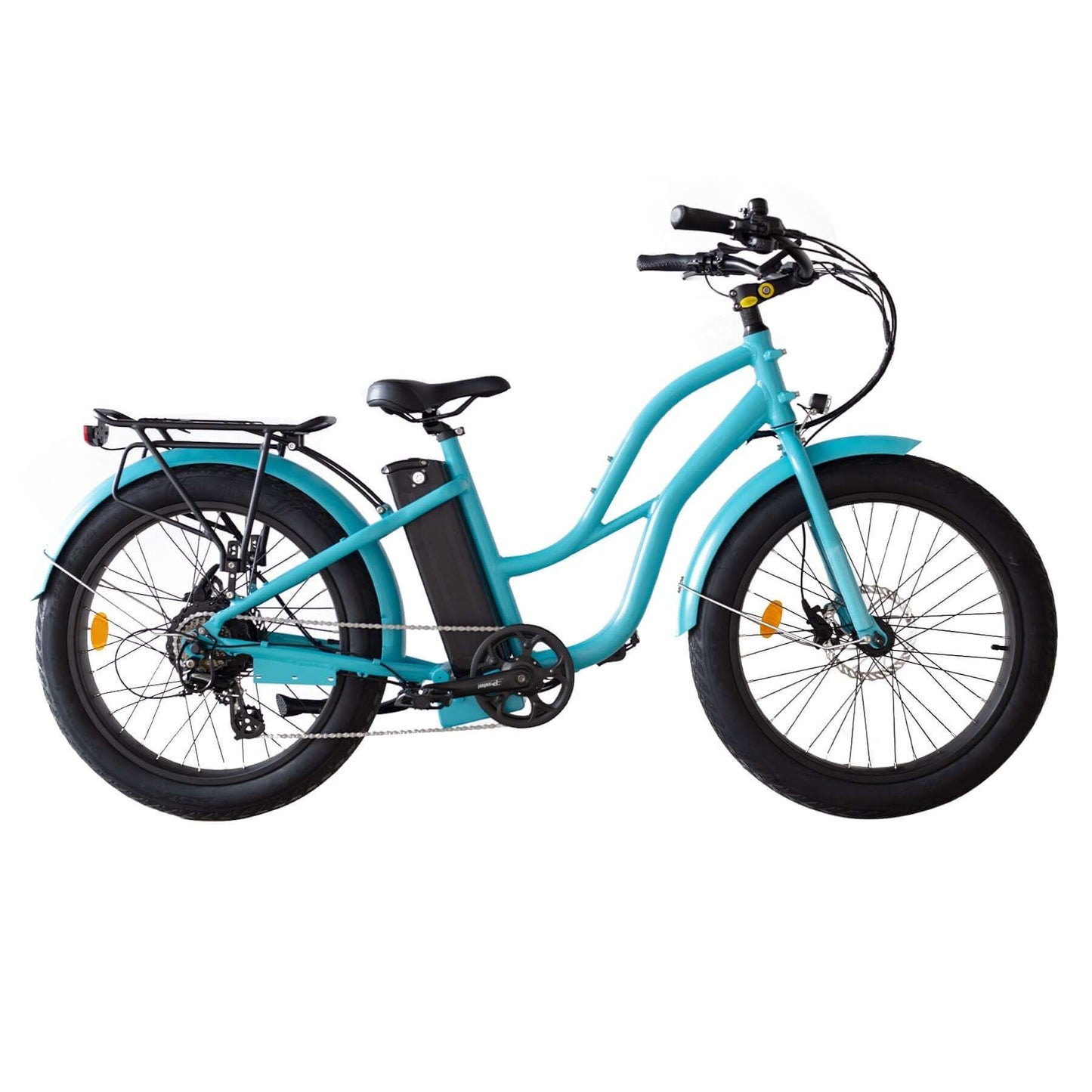 Coastal Cruiser Bikes - Step Thru 24x3 - 52v Beach Cruiser Electric Bike