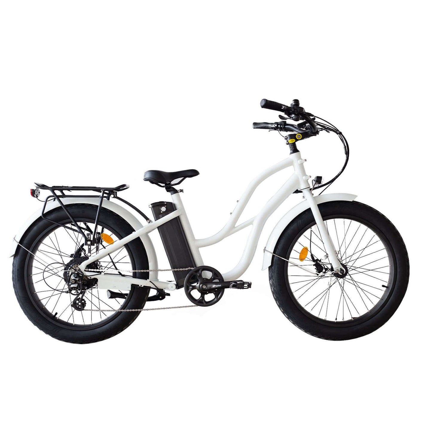 Coastal Cruiser Bikes - Step Thru 24x3 - 52v Beach Cruiser Electric Bike