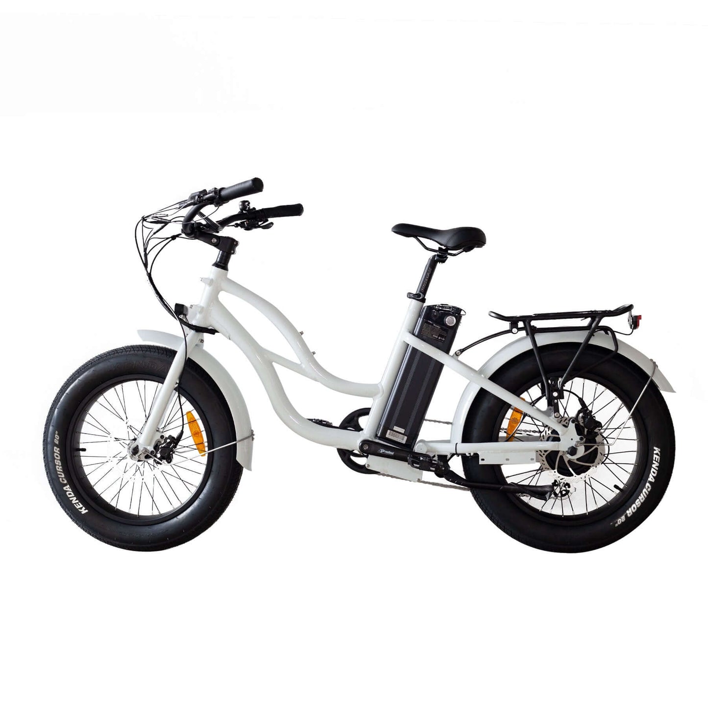 Coastal Cruiser Bikes - Step Thru Mini 20x4 - 52v Beach Cruiser Electric Bike