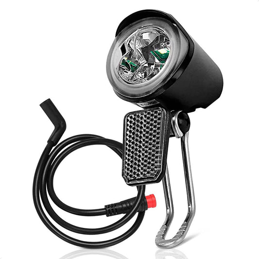 Coastal Cruiser Bikes - Front Light for Electric Bikes w/ Clipper Connector 60" Cable - 2022 Coastal Cruiser - DH002