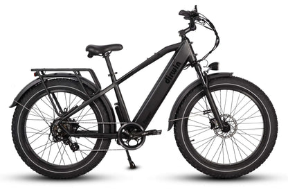 Dirwin Bike B2B - Dirwin Pioneer Fat Tire Electric Bike, Matte Black