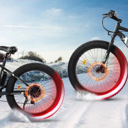 Ecotric Bikes - Ecotric Cheetah Fat Tire Beach Snow Electric Bike