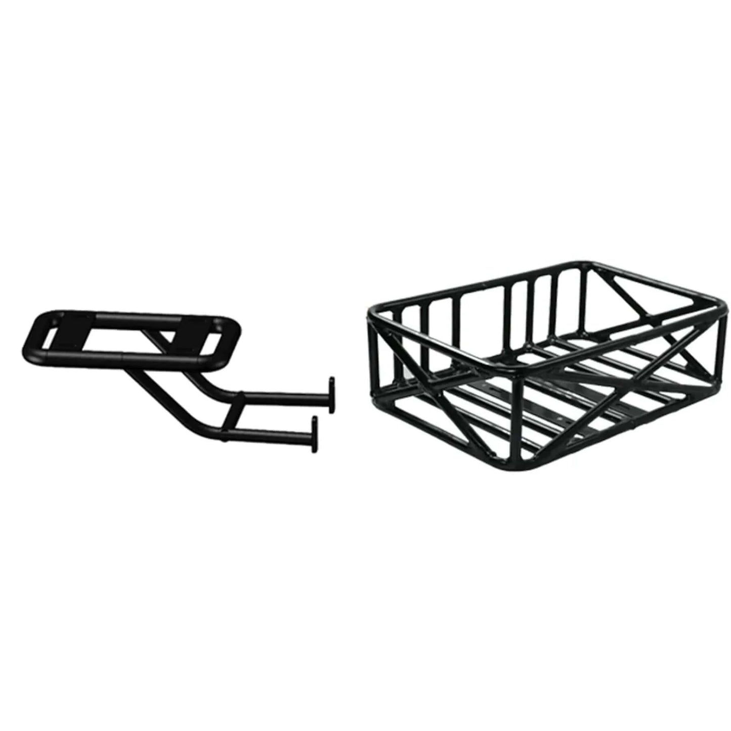 Eunorau Bikes - Rear Rack & Basket Kit, Flash