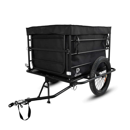 Dirwin Bike B2B - Dirwin Bike All-Terrain Cargo Trailer, Black